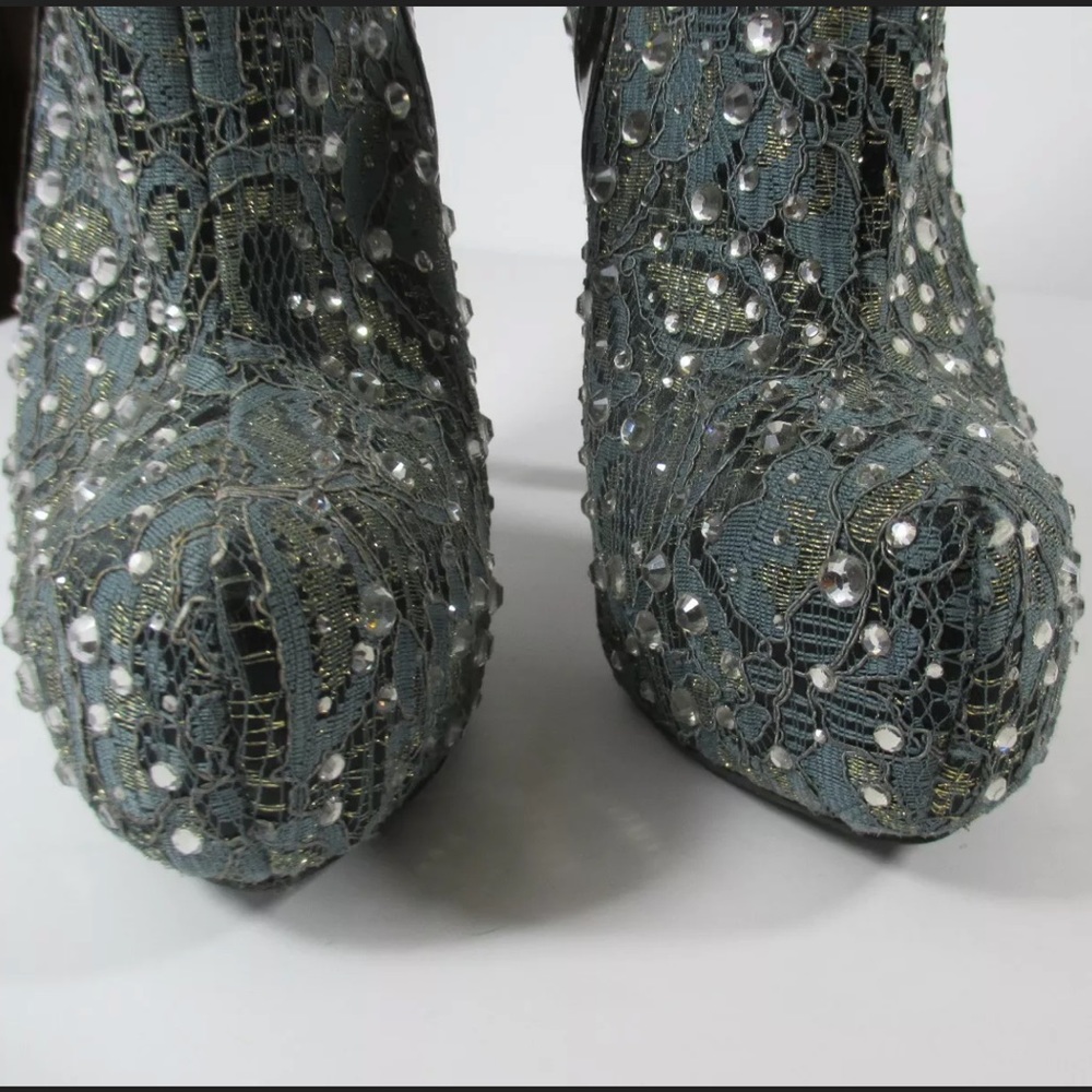 Eva & Zoe Lace Rhinestones Romantic Goth #S5 - Picture 6 of 9